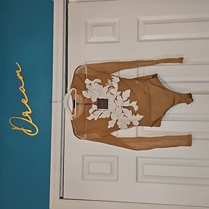 JLUXLABEL Mesh & Sequin Bodysuit